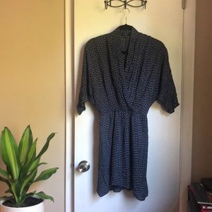 Babaton Silk Wrap Dress